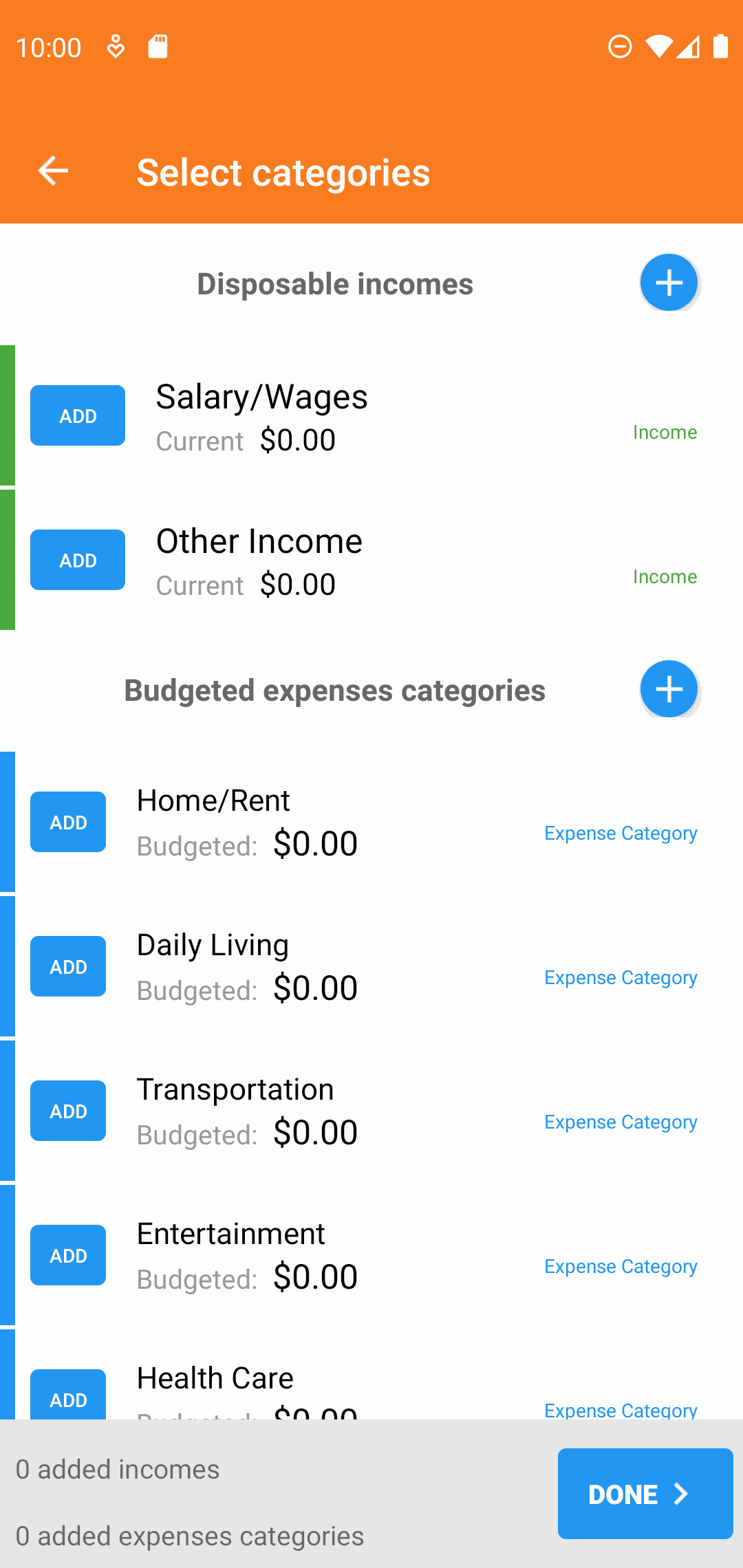 BudgetPlanner by Touch